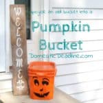 Project Challenge – Pumpkin Bucket