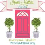 Home Matters Linky Party #165