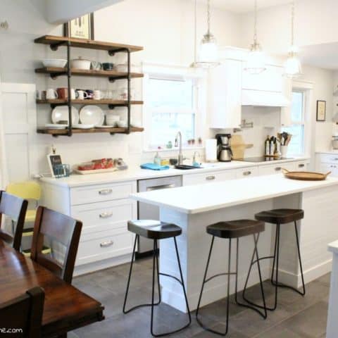 A Real Life View - Final Kitchen Reveal - DomesticDeadline.com