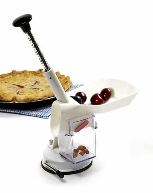 Norpro Cherry Pitter on www.domesticdeadline.com https://amzn.to/2N1Yz0Z