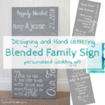 DIY Blended Family Sign
