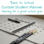 Selecting a Custom Student Planner