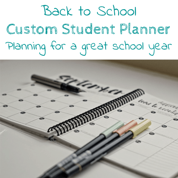 Tips for selecting a custom planner to meet your student's needs this school year. Plus, options for teachers and moms! www.domesticdeadline.com