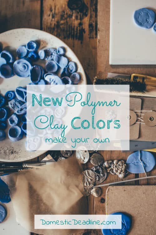 Learn how easy it is to use your polymer clay scraps to create new colors. Don't toss those little bits after big projects. Blend into new shades