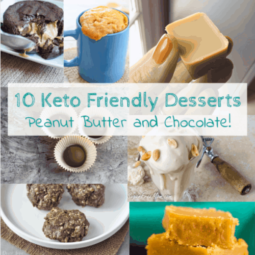 10 Peanut butter keto recipes some with chocolate and some just peanut butter. Stay on track with a keto friendly dessert that hits the spot! www.domesticdeadline.com