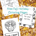 Free Fall Holiday Coloring Pages