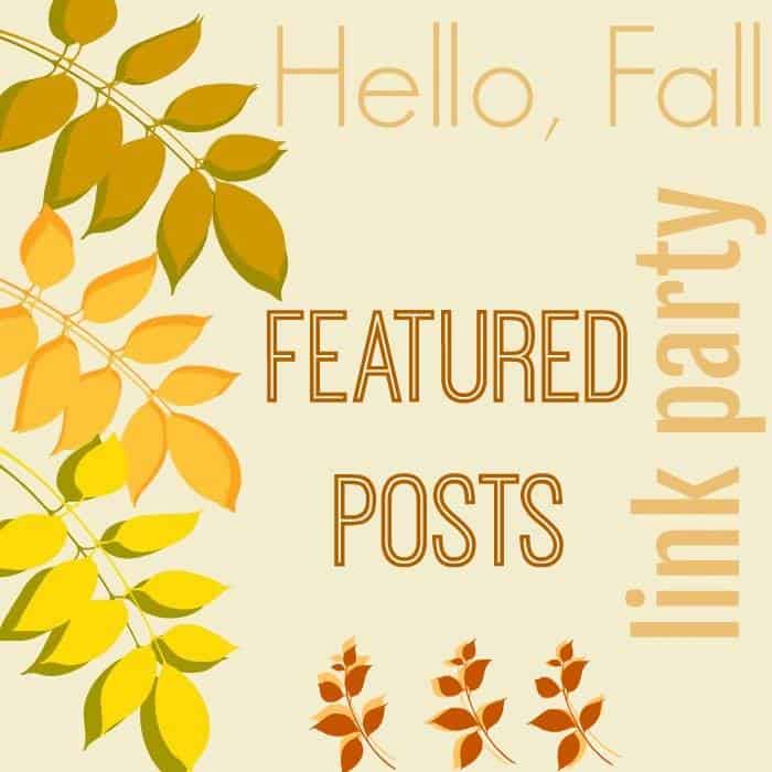 The Hello Fall Link Party had so many great ideas. Check out my features and the great ones from the other hosts. Great ideas for fall decor, food and more! fall features www.domesticdeadline.com