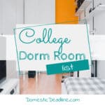 Back to School Dorm Room Must Haves