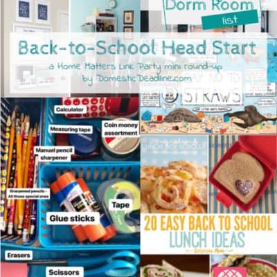 Back-to-School Head Start + HM #244