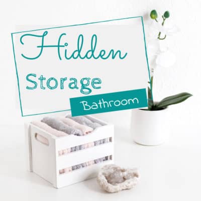 Hidden Bathroom Storage