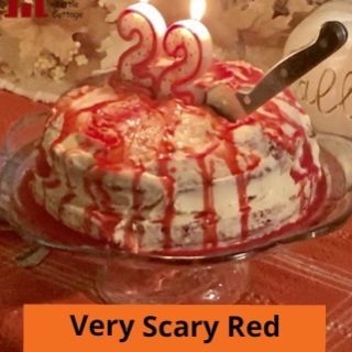 Image for Very Scary Red Velvet Birthday Cake