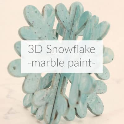 3D Snowflake Ornament