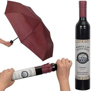 Image for Brella Vineyards Cabernet Wine Bottle Umbrella