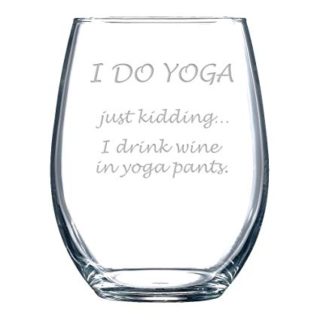 Image for Yoga Wine Glass