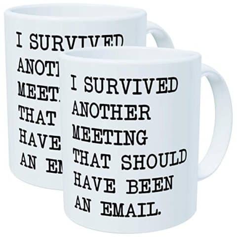 Image for I survived another meeting that should have been an email