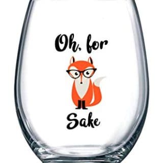 Image for Oh, For Fox Sake Stemless Glass 