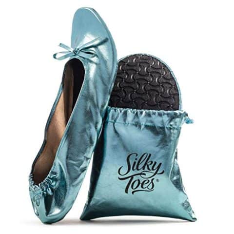 Image for Foldable Travel Ballet Flat Slipper Shoes