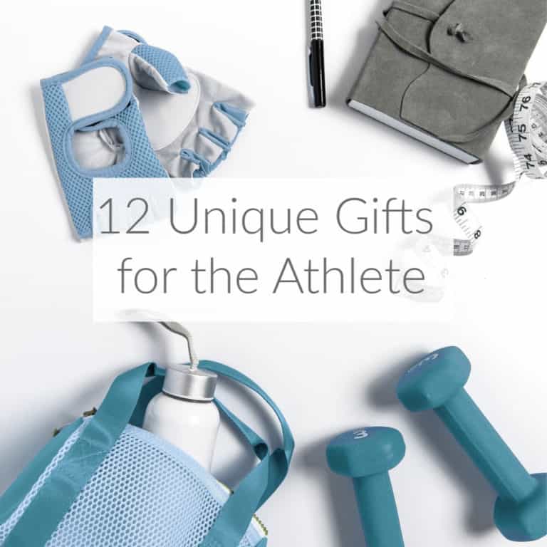 Looking for a unique gift for the athlete who already seems to have everything? Check out this gift guide of unique gifts for the athlete DomesticDeadline.com