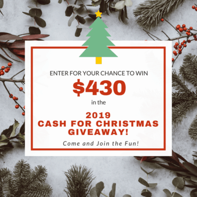 2019 Cash for Christmas Giveaway