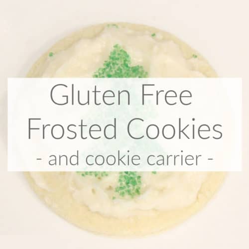 Find our tried and true best gluten-free frosted cookie recipe perfect for Christmas or any time of year. Plus lots of Christmas sweets. DomesticDeadline.com