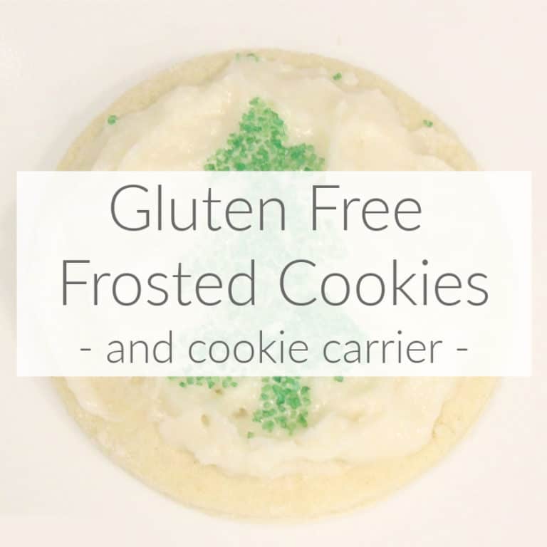 Find our tried and true best gluten-free frosted cookie recipe perfect for Christmas or any time of year. Plus lots of Christmas sweets. DomesticDeadline.com