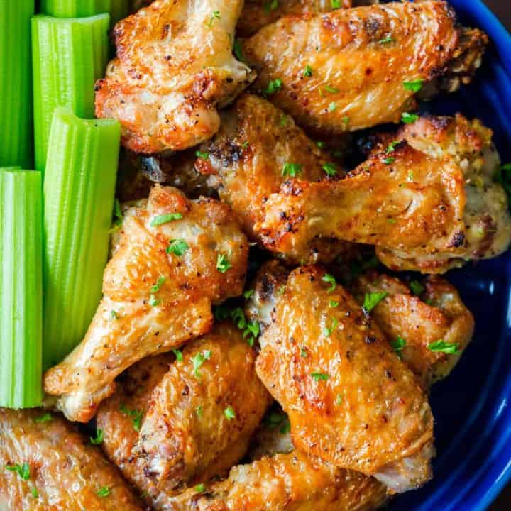 Image for Air Fryer Chicken Wings (Extra Crispy!) - NatashasKitchen.com