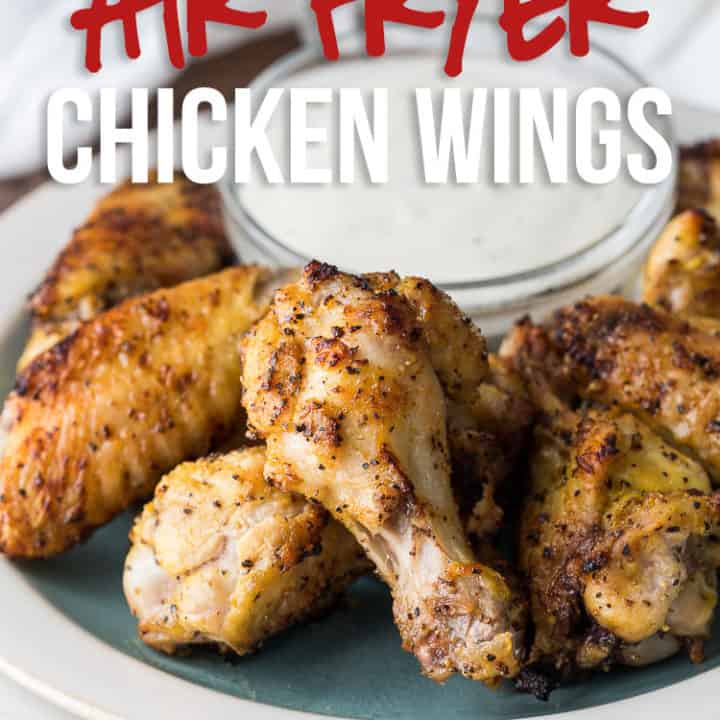 Image for Air Fryer Lemon Pepper Chicken Wings