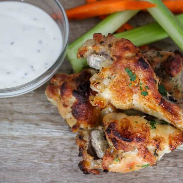 Image for Ranch Instant Pot Chicken Wings