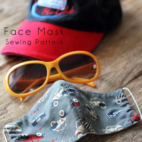 Image for Face Mask Pattern - Free Sewing Pattern • Craft Passion