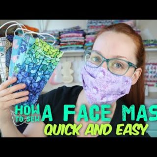 Image for How to sew a reusable face mask - Quick and easy tutorial with Billette's Baubles