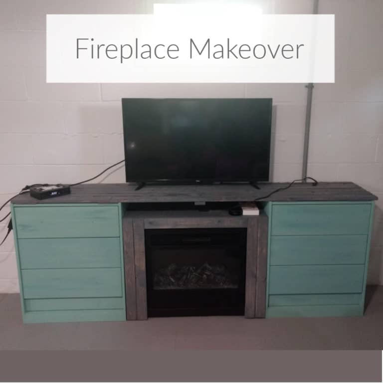 Learn how to use Ikea Rast dressers and an electric fireplace to make a custom entertainment center. Plus more thrift store upcycles. DomesticDeadline.com