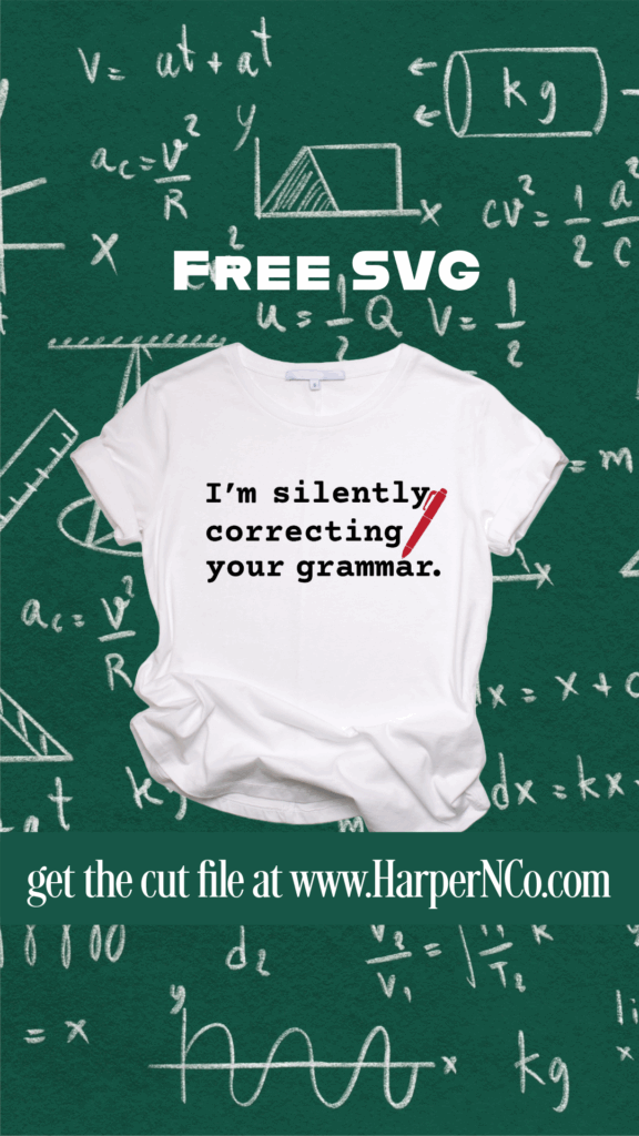 free teacher SVG file