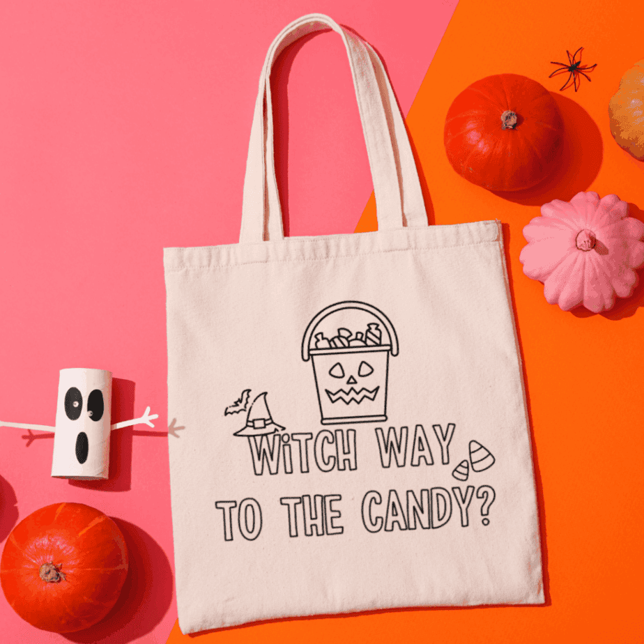 Free Witch SVG – If the Broom Fits, Ride It – Halloween cutting file for Cricut and Silhouette