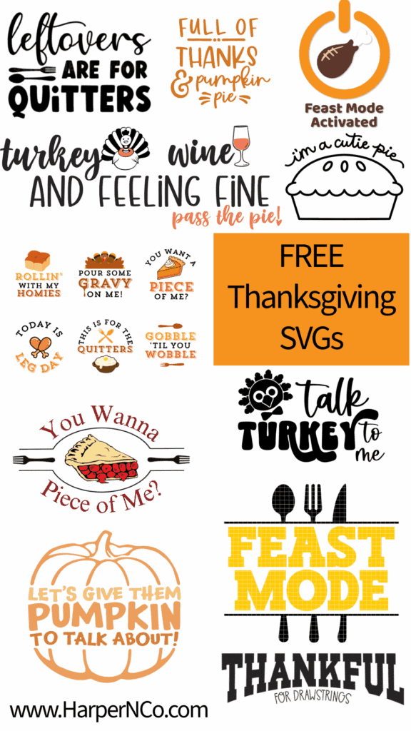 Free funny Thanksgiving SVG — Feast Mode Activated with turkey leg, football laces, and power button. Perfect for Cricut or Silhouette Thanksgiving crafts.