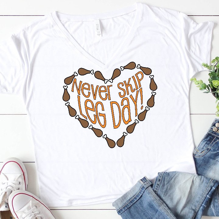 Free funny Thanksgiving SVG — Feast Mode Activated with turkey leg, football laces, and power button. Perfect for Cricut or Silhouette Thanksgiving crafts.