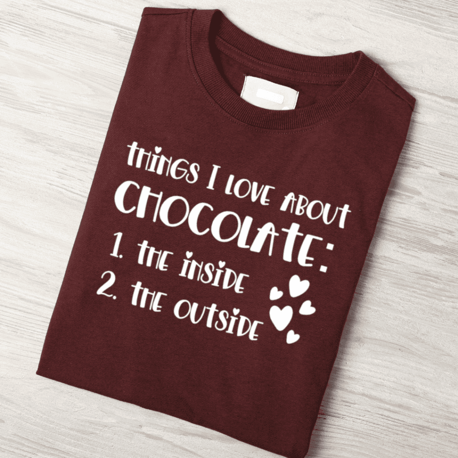 Free Chocolate SVG from SVG Design Squad – chocolate themed cut file for Cricut and Silhouette