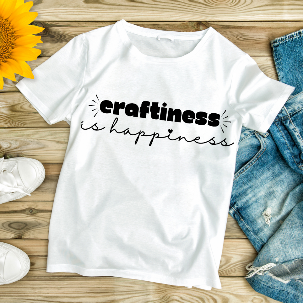 Craftiness is my happiness, free craft room svg