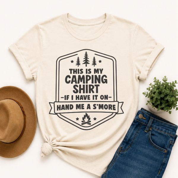 Free camping SVG file by Main Road Digital Creations— part of the SVG Design Squad blog hop.
